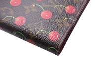 画像をギャラリービューアに読み込む, 極美品 LouisVuitton ルイヴィトン モノグラムチェリー アジェンダPM 手帳カバー システム手帳 手帳ブックカバー 村上隆 R21023 中古 4c068951