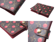 画像をギャラリービューアに読み込む, 極美品 LouisVuitton ルイヴィトン モノグラムチェリー アジェンダPM 手帳カバー システム手帳 手帳ブックカバー 村上隆 R21023 中古 4c068951