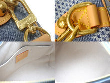 画像をギャラリービューアに読み込む, 極美品 LOUIS VUITTON ルイヴィトン スピーディ バンドリエール 25 ダミエ デニム N40700 ゴールド金具 中古 4c068963