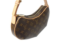 画像をギャラリービューアに読み込む, 極美品 LOUIS VUITTON ルイヴィトン ハンドバッグ クロワッサンPM M51510 モノグラムキャンバス ブラウン 中古 4c068966
