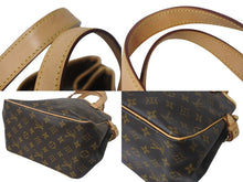 画像をギャラリービューアに読み込む, 極美品 LouisVuitton ルイヴィトン バティニョール ヴェルティカル ショルダーバッグ M51153 トアル地 ブラウン ゴールド 中古 4c068968