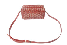 Load image into Gallery viewer, 極美品 GOYARD ゴヤール カップヴェールPM ショルダーバッグ レッド シルバー金具 PVC CAPVE2PMLTY02CL02P 中古 4c068972