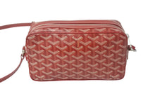 Load image into Gallery viewer, 極美品 GOYARD ゴヤール カップヴェールPM ショルダーバッグ レッド シルバー金具 PVC CAPVE2PMLTY02CL02P 中古 4c068972