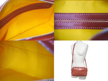 Load image into Gallery viewer, 極美品 GOYARD ゴヤール カップヴェールPM ショルダーバッグ レッド シルバー金具 PVC CAPVE2PMLTY02CL02P 中古 4c068972