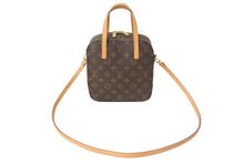 Load image into Gallery viewer, LOUIS VUITTON ルイ ヴィトン モノグラム スポンティーニ 2WAYハンドバッグ M47500 ブラウン 廃盤 美品 中古 4c068974