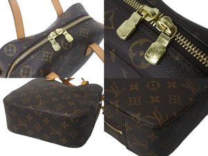 LOUIS VUITTON ルイ ヴィトン モノグラム スポンティーニ 2WAYハンドバッグ M47500 ブラウン 廃盤 美品 中古 4c068974