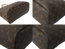 画像をギャラリービューアに読み込む, LOUIS VUITTON ルイヴィトン ネヴァーフルPM トートバッグ M41245 モノグラムキャンバス ブラウン ピヴォワンヌ 美品 中古 4c068975