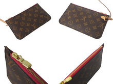 画像をギャラリービューアに読み込む, LOUIS VUITTON ルイヴィトン ネヴァーフルPM トートバッグ M41245 モノグラムキャンバス ブラウン ピヴォワンヌ 美品 中古 4c068975