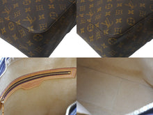 画像をギャラリービューアに読み込む, LouisVuitton ルイヴィトン ルーピングGM ハンドバッグ モノグラム M51145 MI0090 ブラウン ゴールド金具 美品 中古 4c068982