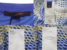 Load image into Gallery viewer, 極美品 LouisVuitton ルイヴィトン 22SS スポーツゲームTシャツ メッシュTシャツ RM221J65HMY65W ブルー イエロー M 中古 4c068989