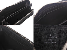 Load image into Gallery viewer, LouisVuitton ルイヴィトン ジッピーコインパース ダミエグラフィット N63076 フランス製 PVC ブラック シルバー 美品 中古 4c069003