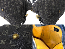 Load image into Gallery viewer, 極美品 LOUIS VUITTON ルイヴィトン ネオカヴィMM ハンドバッグ M95351 モノグラムデニム レザー 2WAY ゴールド金具 中古 4c069022