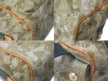 画像をギャラリービューアに読み込む, LOUIS VUITTON ルイヴィトン 08AW モノグラモフラージュ デニム ジャスミン ハンドバッグ M95772 カーキ 村上隆 廃盤 美品 中古 4c069082