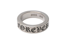 画像をギャラリービューアに読み込む, CHROME HEARTS クロムハーツ 6mm スペーサーフォーエバーリング 指輪 サイズ17号 重量11.4g シルバー .925 2003 刻印 美品 中古 4c069086