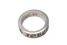 画像をギャラリービューアに読み込む, CHROME HEARTS クロムハーツ 6mm スペーサーフォーエバーリング 指輪 サイズ17号 重量11.4g シルバー .925 2003 刻印 美品 中古 4c069086