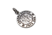 画像をギャラリービューアに読み込む, CHROME HEARTS クロムハーツ エンジェル メダル チャーム V1 ペンダントトップ シルバー 6g シルバー925 シルバー金具 美品 中古 4c069092