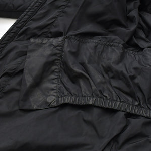 PRADA SPORT プラダスポーツ アーカイブ中綿ナイロンコート SGV294 リネアロッサ 46サイズ ブラック アウター ブロンズ金具 美品 中古 4a006910