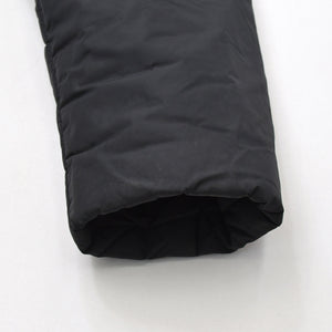 PRADA SPORT プラダスポーツ アーカイブ中綿ナイロンコート SGV294 リネアロッサ 46サイズ ブラック アウター ブロンズ金具 美品 中古 4a006910