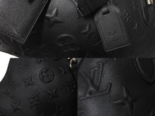 Load image into Gallery viewer, LOUIS VUITTON ルイヴィトン キーポルバンドリエール45 ボストンバッグ モノグラムレヴェラション EDUNコラボ 09AW ブラック 美品 中古 4c069112