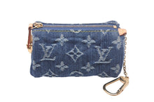 画像をギャラリービューアに読み込む, 新品同様 LOUIS VUITTON ルイヴィトン モノグラムデニム トゥルース スピーディPM ミニポーチ M95082 ブルー 中古 4c069118
