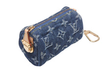 画像をギャラリービューアに読み込む, 新品同様 LOUIS VUITTON ルイヴィトン モノグラムデニム トゥルース スピーディPM ミニポーチ M95082 ブルー 中古 4c069118
