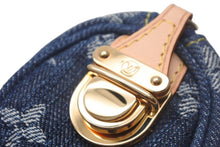 画像をギャラリービューアに読み込む, 新品同様 LOUIS VUITTON ルイヴィトン モノグラムデニム トゥルース スピーディPM ミニポーチ M95082 ブルー 中古 4c069118