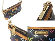 画像をギャラリービューアに読み込む, LOUIS VUITTON ルイヴィトン ポーチ M60097 ポシェット ミラMM モノグラムマルチカラー ブラック 美品 中古 4c069119