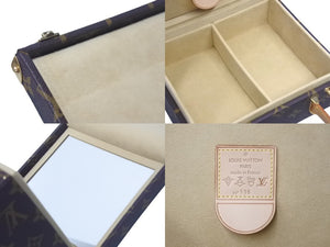 世界200個限定 極美品 LOUIS VUITTON ルイヴィトン×村上隆 ミニトランク M92475 ジュエリーボックス フラワーバッドマン モノグラム 中古 4a000096