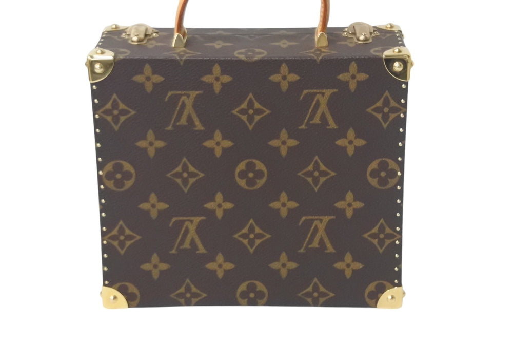 Limited to 200 pieces worldwide Very good condition LOUIS VUITTON Louis Vuitton x Takashi Murakami Mini trunk M92475 Jewelry box Flower Badman Monogram Used 4a000096