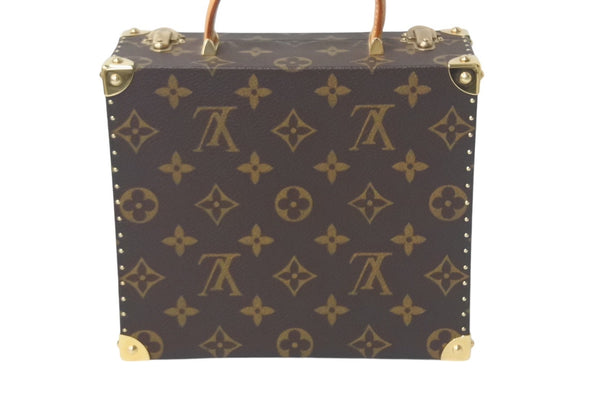 世界200個限定 極美品 LOUIS VUITTON ルイヴィトン×村上隆 ミニトランク M92475 ジュエリーボックス フラワーバッドマン モノグラム 中古 4a000096