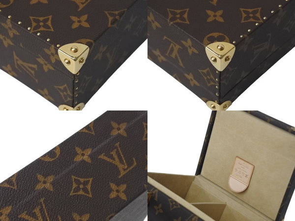 世界200個限定 極美品 LOUIS VUITTON ルイヴィトン×村上隆 ミニトランク M92475 ジュエリーボックス フラワーバッドマン モノグラム 中古 4a000096