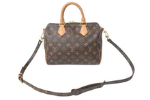 画像をギャラリービューアに読み込む, LOUIS VUITTON ルイヴィトン スピーディ バンドリエール25 ハンドバッグ M41113 モノグラム ブラウン 美品 中古 4c069148