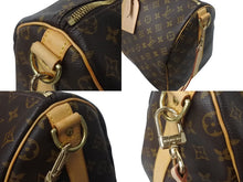 Load image into Gallery viewer, LOUIS VUITTON ルイ ヴィトン モノグラム キーポル50 ボストンバッグ M41426 PVC ブラウン 美品 中古 4c069149