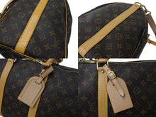 Load image into Gallery viewer, LOUIS VUITTON ルイ ヴィトン モノグラム キーポル50 ボストンバッグ M41426 PVC ブラウン 美品 中古 4c069149