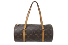 Load image into Gallery viewer, LOUIS VUITTON ルイヴィトン パピヨンGM ハンドバッグ M51385 30cm モノグラム 筒型 旧型 ゴールド金具 ゴールド金具 美品 中古 4c069156