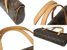 画像をギャラリービューアに読み込む, 極美品 LOUIS VUITTON ルイヴィトン モノグラム ソナチネ ハンドバッグ M51902 ロゴ ブラウン 中古 4c069167
