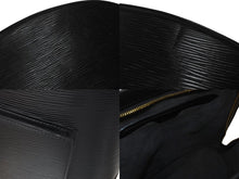 画像をギャラリービューアに読み込む, LOUIS VUITTON ルイヴィトン ゴブラン リュック ブラック M52292 ゴールド金具 エピレザー 美品 中古 4c069172