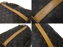 Load image into Gallery viewer, LOUIS VUITTON ルイヴィトン モノグラム キーポルバンドリエール 50 ボストンバッグ M41416 PVC ブラウン 美品 中古 4c069185