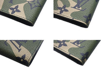 画像をギャラリービューアに読み込む, 極美品 LOUIS VUITTON ルイヴィトン クーヴェルテュール パスポール 村上隆 パスポートケース M58027 カモ 中古 4c069189