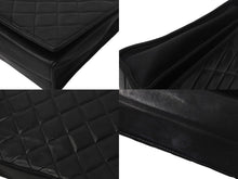 画像をギャラリービューアに読み込む, CHANEL シャネル マトラッセ ココマーク チェーンショルダーバッグ 1番台 イタリア製 レザー ブラック ゴールド金具 美品 中古 4c069195
