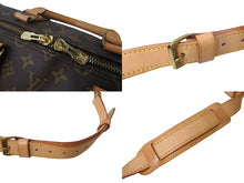 Load image into Gallery viewer, LOUIS VUITTON ルイヴィトン キーポルバンドリエール55 ボストンバッグ M41414 モノグラム PVC レザー ブラウン 美品 中古 4c069199