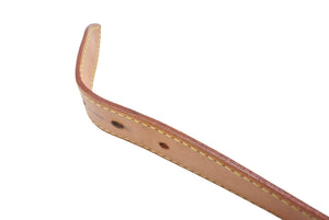 Louis vuitton baggy strap short yellow stitch tanned leather beige 70cm used 4c069241