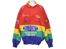 画像をギャラリービューアに読み込む, JEFF HAMILTON ジェフハミルトン レーシング ジャケット サイズXL マルチカラー DUPONT デュポン 刺繍 ヴィンテージ 良品 中古 4c069243