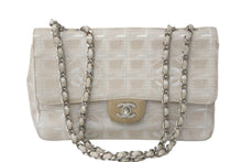 画像をギャラリービューアに読み込む, CHANEL シャネル ショルダーバッグ A15285 チェーンショルダー 6番台 ニュートラベルライン ココマーク ベージュ 美品 中古 4c069251