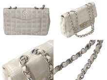 画像をギャラリービューアに読み込む, CHANEL シャネル ショルダーバッグ A15285 チェーンショルダー 6番台 ニュートラベルライン ココマーク ベージュ 美品 中古 4c069251