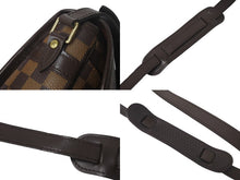 Load image into Gallery viewer, Louis Vuitton ルイヴィトン ソミュール ショルダーバッグ ブラウン ダミエ エベヌ09 中古 SL0073美品 4C069254