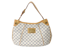 Load image into Gallery viewer, 新品同様 LOUIS VUITTON ルイヴィトン ガリエラPM ダミエ アズール ハンドバッグ ホワイト N55215 PVC 中古 4c069257