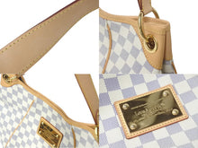 Load image into Gallery viewer, 新品同様 LOUIS VUITTON ルイヴィトン ガリエラPM ダミエ アズール ハンドバッグ ホワイト N55215 PVC 中古 4c069257