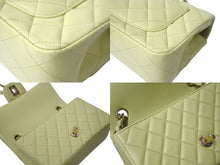 Load image into Gallery viewer, 極美品 CHANEL シャネル 横長 20cm ショルダーバッグ ランダム ミニマトラッセショルダーチェーン グリーン系 ラムスキン 中古 4c069268