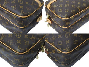 極美品 LOUIS VUITTON ルイヴィトン ショルダーバッグ リポーターPM M45254 SP2037 モノグラム ブラウン 中古 4c069273